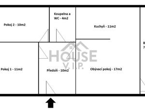 Pronájem bytu 3+kk, Praha, Kotorská, 63 m2