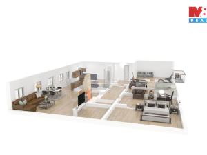 Prodej atypického bytu, Březová, Smetanova, 177 m2