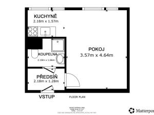 Prodej bytu 1+1, Most, Jana Kubelíka, 27 m2