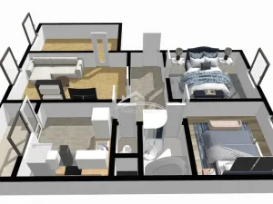 Prodej bytu 4+1, Žirovnice, Babory, 87 m2