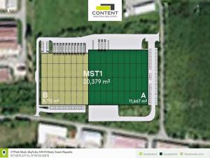Pronájem skladu, Most - Velebudice, Skyřická, 4356 m2