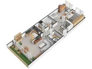 Prodej bytu 3+1, Praha - Krč, Točitá, 87 m2