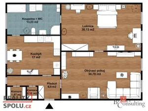 Prodej bytu 2+1, Plzeň - Jižní Předměstí, Kardinála Berana, 99 m2