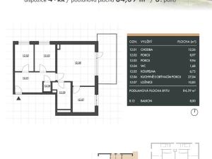 Prodej bytu 4+kk, Brno - Horní Heršpice, Pražákova, 81 m2