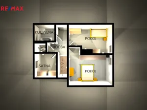 Prodej rodinného domu, Dačice - Dačice III, Svobodova, 102 m2