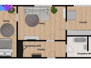 Prodej bytu 2+1, Ostrava, Oskara Motyky, 43 m2