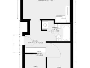 Pronájem bytu 3+kk, Kuřim, Bezručova čtvrť, 37 m2