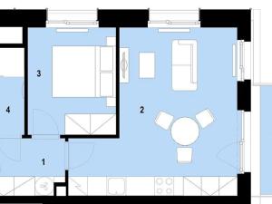 Prodej bytu 2+kk, Brno, Plynárenská, 43 m2