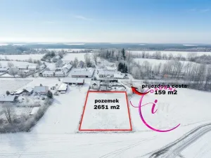 Prodej pozemku pro bydlení, Okrouhlice - Chlístov, 2810 m2