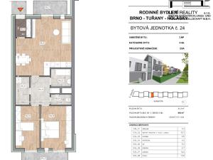 Prodej bytu 3+kk, Brno - Holásky, 87 m2