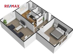 Prodej bytu 2+1, Plzeň, Komenského, 60 m2