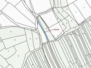 Dražba pozemku, Bojkovice, 537 m2