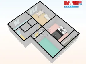 Prodej bytu 3+1, Český Těšín, Polní, 66 m2