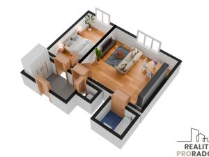 Prodej bytu 2+kk, Praha - Staré Město, Kozí, 45 m2