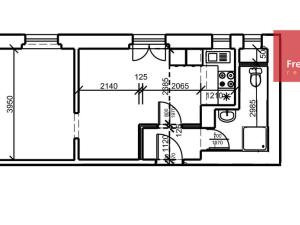 Prodej bytu 2+kk, Teplice, Vrchlického, 36 m2