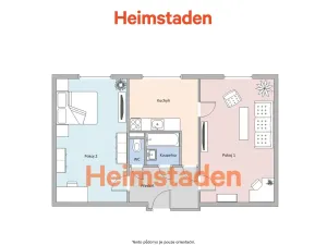 Pronájem bytu 2+1, Havířov - Město, Národní třída, 49 m2