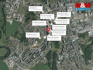 Pronájem bytu 2+kk, Hradec Králové - Třebeš, třída Edvarda Beneše, 41 m2