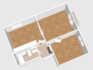 Prodej bytu 2+1, Zastávka, Červený vrch, 50 m2