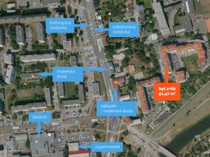 Pronájem bytu 2+kk, Olomouc, Novosadský dvůr, 51 m2