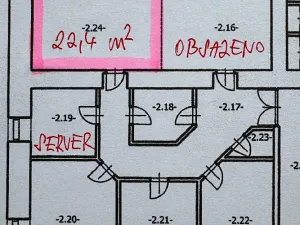 Pronájem kanceláře, Smržovka, Na Kopečku, 20 m2