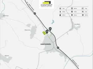 Pronájem výrobních prostor, Hustopeče, Brněnská, 11000 m2