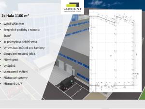 Pronájem výrobních prostor, České Budějovice - České Budějovice 4, Pekárenská, 2200 m2