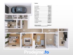 Prodej rodinného domu, Borotice, 135 m2