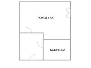 Pronájem bytu 1+kk, Kopřivnice, Francouzská, 34 m2