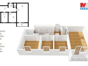 Prodej bytu 3+1, Hradec Králové - Nový Hradec Králové, Čajkovského, 80 m2