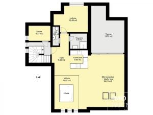 Prodej bytu 2+kk, Kolín, Raisova, 82 m2