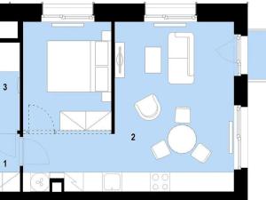Prodej bytu 2+kk, Brno, Plynárenská, 43 m2