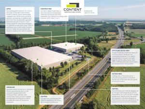 Pronájem skladu, Pohořelice, Brněnská, 11333 m2