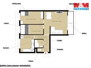 Prodej bytu 3+1, Plzeň - Bolevec, Toužimská, 63 m2