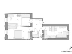 Prodej bytu 2+1, Praha - Nusle, Horní, 66 m2