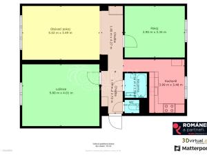 Prodej bytu 3+1, Praha, 75 m2