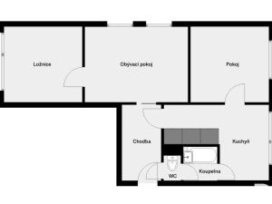 Prodej bytu 3+1, Tábor, U Cihelny, 64 m2