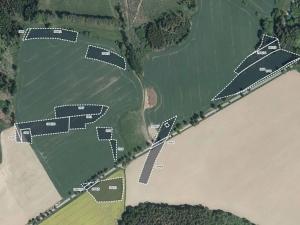 Prodej pole, Křešín, 9973 m2