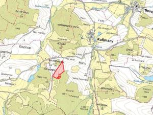 Prodej pole, Kuřimany, 17194 m2