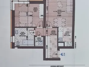 Pronájem bytu 2+kk, Uherské Hradiště, Jabloňová, 56 m2