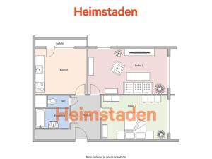 Pronájem bytu 3+1, Ostrava - Poruba, náměstí Václava Vacka, 67 m2