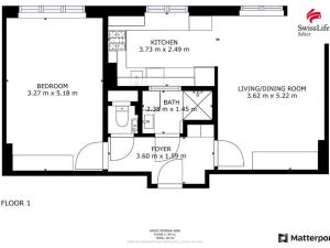 Pronájem bytu 2+kk, Břidličná, Komenského, 49 m2