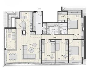 Prodej bytu 6+kk a větší, Praha, 177 m2