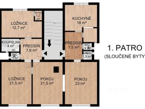 Prodej vícegeneračního domu, Písek, Harantova, 454 m2