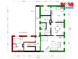 Pronájem bytu 3+kk, Kladno - Kročehlavy, Vinšova, 88 m2