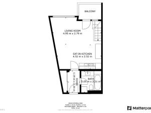 Pronájem bytu 2+kk, Praha - Libeň, U libeňského pivovaru, 46 m2