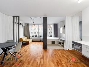 Pronájem bytu 2+kk, Praha - Smíchov, Švédská, 42 m2