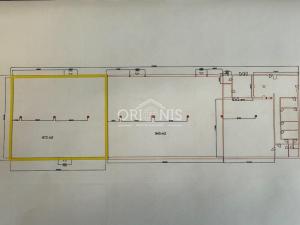 Pronájem skladu, Chomutov, Dolní, 672 m2