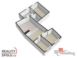 Prodej bytu 4+kk, Brno - Zábrdovice, Cejl, 76 m2