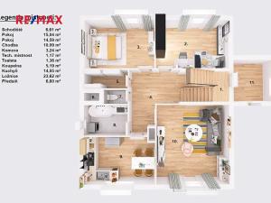 Prodej rodinného domu, Panenské Břežany, K dálnici, 202 m2