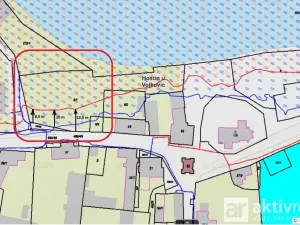 Prodej pozemku pro bydlení, Hostín u Vojkovic, 1755 m2